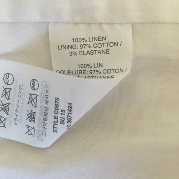 J. Crew White Linen Regent Blazer - Picture 5 of 6